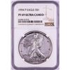 Image 1 : 1994-P $1 Proof American Silver Eagle Coin NGC PF69 Ultra Cameo