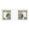 Image 2 : Pack of (100) Consecutive 1999 $10 Federal Reserve STAR Notes