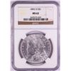 Image 1 : 1892-O $1 Morgan Silver Dollar Coin NGC MS62