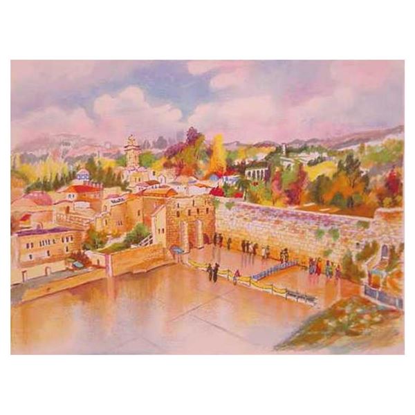 Zina Roitman  Jerusalem  Limited Edition Serigraph On Paper