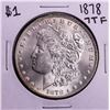 Image 1 : 1878 7TF $1 Morgan Silver Dollar Coin