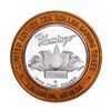 Image 2 : .999 Fine Silver Flamingo Casino Laughlin, NV $10 Limited Edition Gaming Token
