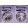 Image 1 : Lot of 1991-1992 $1 American Silver Eagle Coins PCGS MS68 First Strike