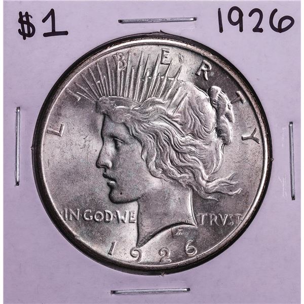 1926 $1 Peace Silver Dollar Coin