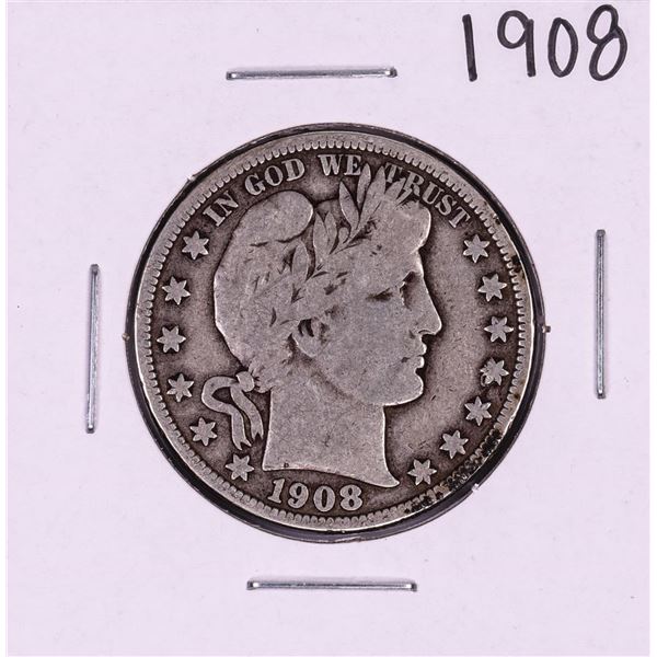 1908 Barber Half Dollar Coin