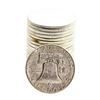 Image 2 : Roll of (20) Brilliant Uncirculated 1963 Franklin Half Dollar Coins