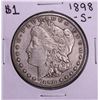 Image 1 : 1898-S $1 Morgan Silver Dollar Coin