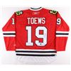 Image 1 : JONATHAN TOEWS SIGNED REEBOK CHICAGO BLACKHAWKS JERSEY (BECKETT COA)