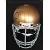 Image 3 : JIM BROWN SIGNED GOLD MINI HELMET