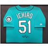 Image 2 : ICHIRO SUZUKI SIGNED AND FRAMED SEATTLE MARINERS JERSEY (MILL CREEK COA)