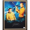 Image 2 : STAR TREK THE ORIGINAL SERIES SIGNED WILLIAM SHATNER 16 X 20  FRAMED PHOTO (JSA COA)