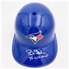 Image 2 : PAT BORDER SIGNED BLUE JAYS BATTING HELMET (FROZEN POND COA)