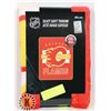 Image 1 : NEW CALGARY FLAMES SILKY SOFT THROW BLANKET