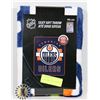 Image 1 : NEW EDMONTON OILERS SILKY SOFT THROW BLANKET