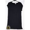 Image 1 : WOMENS NAVY CREW TEE DRESS SIZE XXL