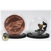 Image 2 : PURE .999 1oz FINE COPPER - MEGALODON SHARK