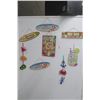 Image 1 : 8-Hanging Pool Bar Signs - 8 X $ Cardboard?