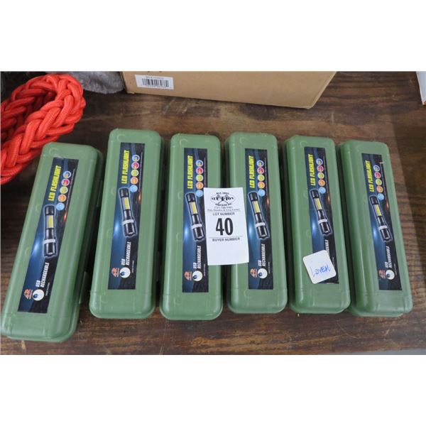 6-LED Flashlights - 6 X $