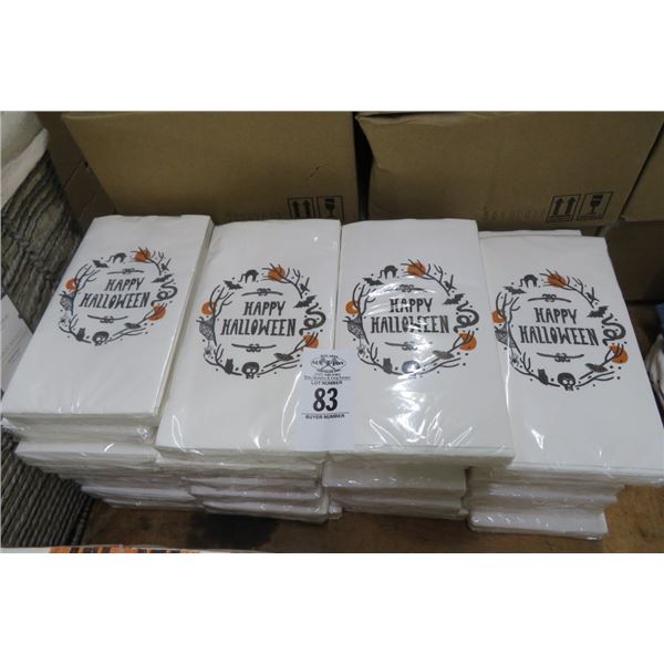Lot of New Halloween Napkins