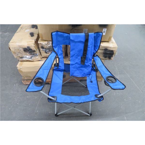 New Folding Mesh Chair w/Cover (6 Per Box)