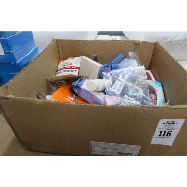 Box of Asst. Health/Beauty Aid
