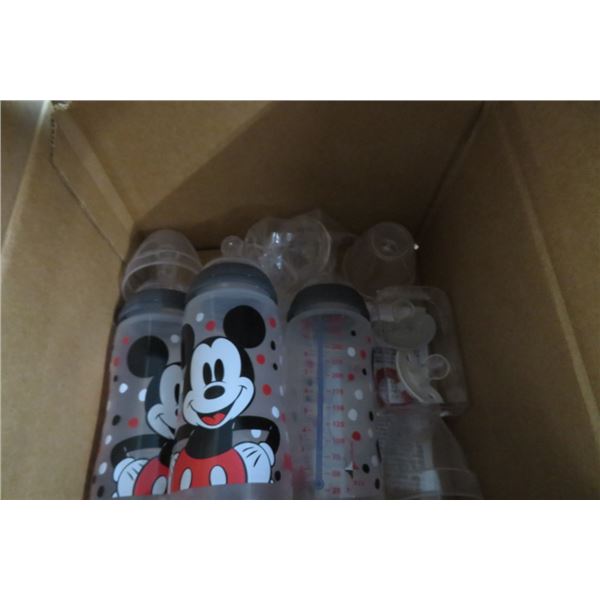 14-New Disney Baby Bottles/Pacifier Sets (3 Per Box) 14 X $