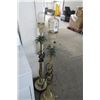 Image 1 : 2-Palm Tree Motif Indoor/Outdoor Floor Lamp (Leader Furniture) - 2 X $