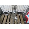 Image 2 : Brushed Nickel 15 Lite Chandelier