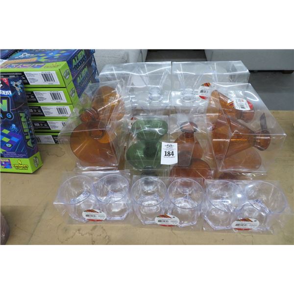 Lot of Plastic Drinkware