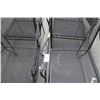 Image 2 : 4-Black Metal Patio Chairs - 4 X $