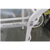 Image 2 : White Metal Patio Plant Cart