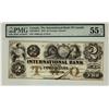 Image 1 : The International Bank,  1858 $2 #15058 CH-380-10-08-12. PMG