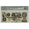 Image 1 : The International Bank,  1858 $2 #15057 CH-380-10-08-12. PMG