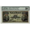 Image 1 : The Bank of Montreal, 1912 $20 #019089 CH-505-52-06. PMG VF2