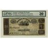Image 1 : La Banque du Peuple, 1836 $10, CH-575-10-04-04. PMG VF20. Ra