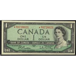 BC-37bA 1954 $1 *N/Y0720021 PCGS UNC63PPQ