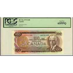 BC-52a 1975 $100, PCGS Gem UNC65PQ.  #JA9721209.