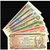 Image 1 : Matching Serial numbered set!  1969-1975 issues, 7 notes AU-