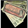 Image 1 : Lot of 6 notes all with SPECIAL serial numbers.  Includes 19