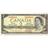 Image 1 : Error note, BC-378 1954 $2 #PG8923963.  ERROR.  Off colour o