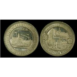 Leroux 1508  Obv,:  View of Toronto,  Rev,:  View, Industria