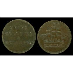 CH#PE-10-24 Br 997  Single "H" British flag  Lees 24 Rarity 