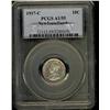 Image 1 : NFLD 1917C 10¢ PCGS AU-55,