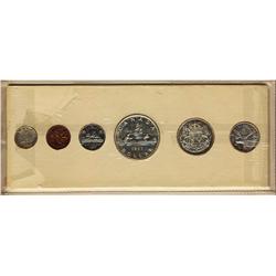 Proof Like Set, 1957.  Attractive set in white holder.