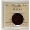 Image 1 : 1859 1c DP N9 #2 ICCS G-6