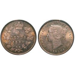 1880 5¢ PCGS MS64.