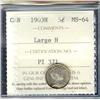 Image 1 : 1903H Large "H"  5¢  ICCS MS64. Light gold tone around the r