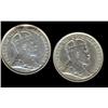 Image 1 : Lot of 2 Edwardian,5¢, Includes 1908 and 1910 RD LVS,.