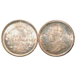1918 5¢ ICCS MS65.