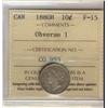 Image 1 : 1880H 10¢ Obv 1, ICCS F15.